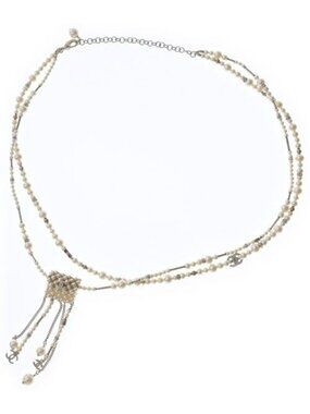 Chanel Belt White